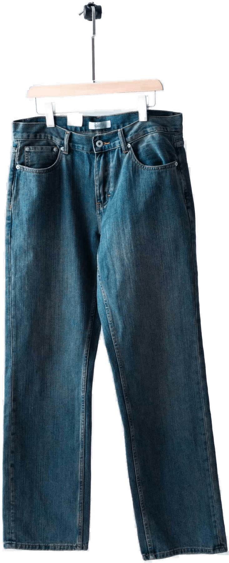 Denim on hanger
