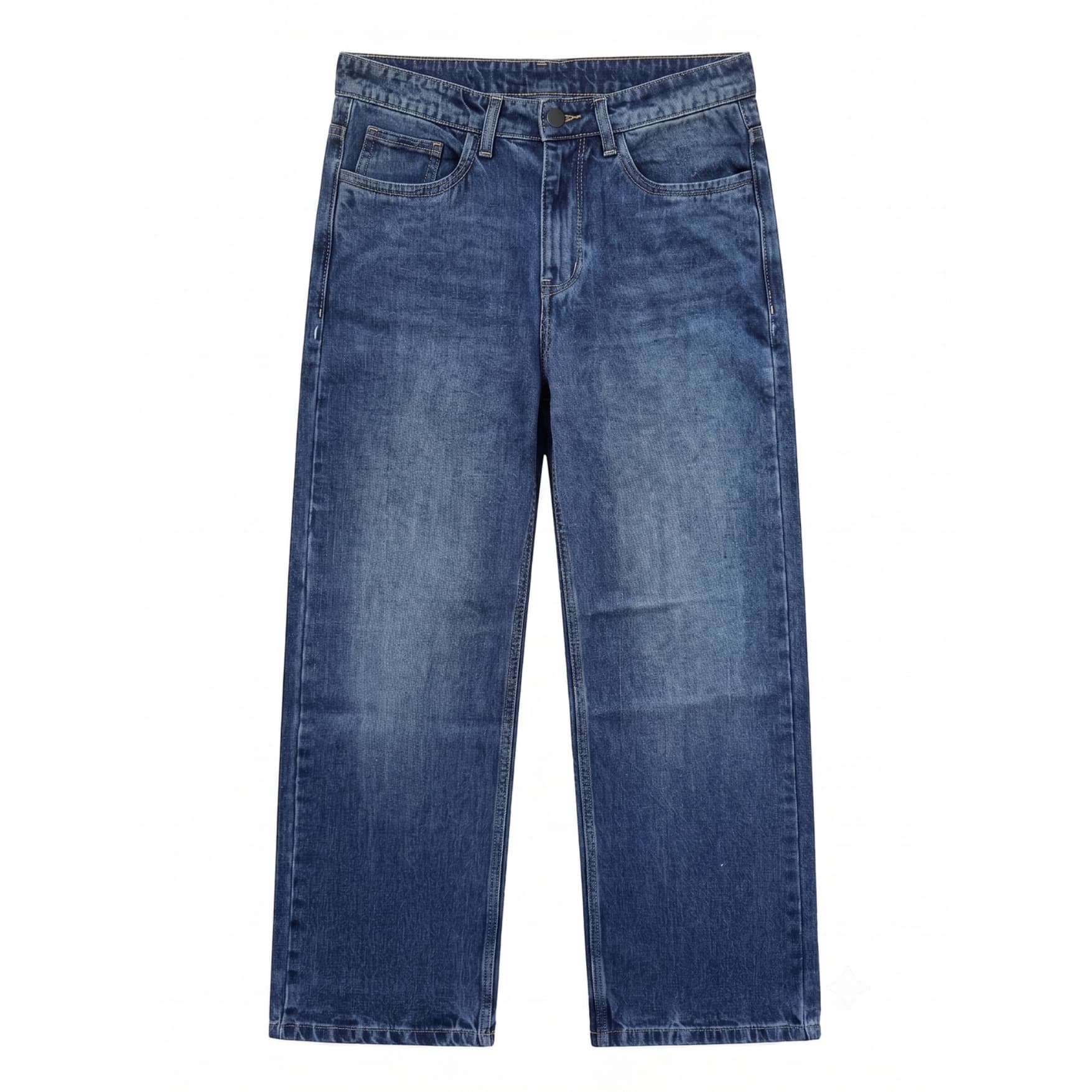 LMJ-31-straight-Non lycra — dark blue thumbnail 5