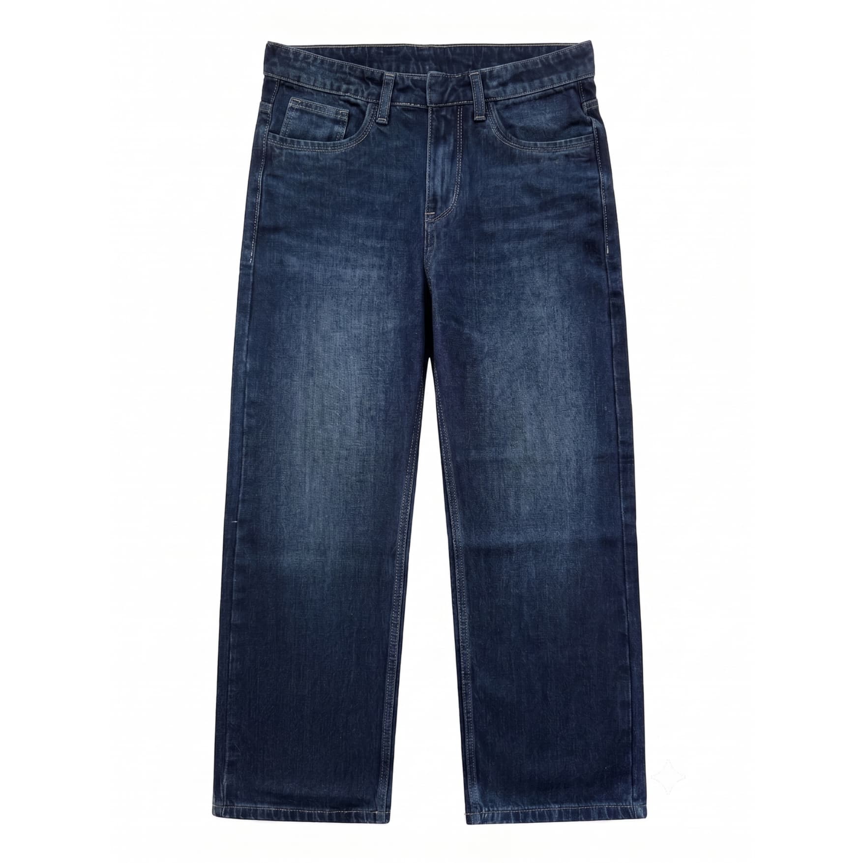 LMJ-31-straight-Non lycra — dark blue thumbnail 6