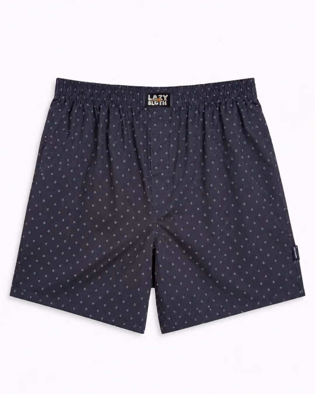 LAZY SLOTH Unisex Printed Cotton Boxer Shorts
