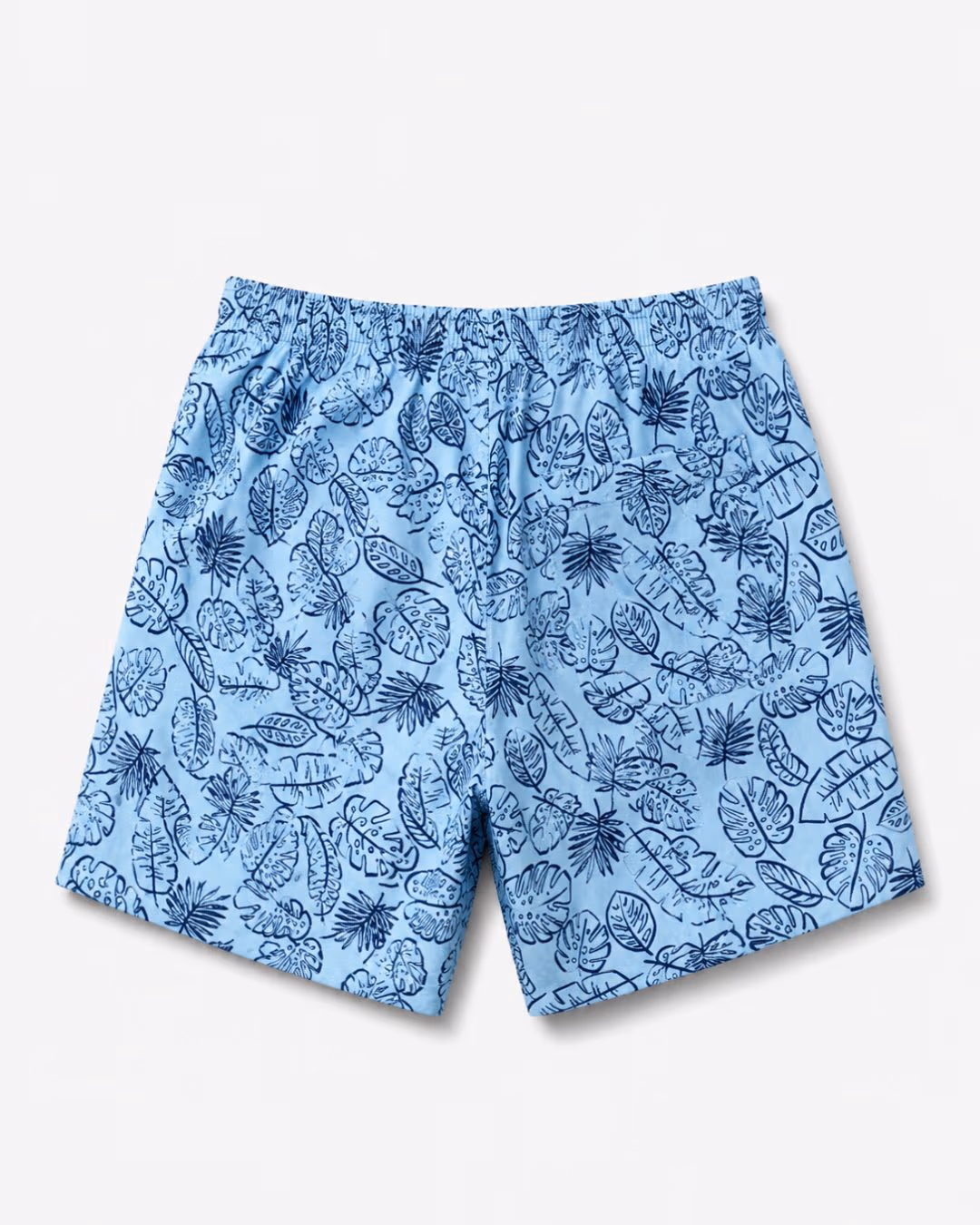 LAZY SLOTH Unisex Printed Cotton Boxer Shorts — Coco Blue thumbnail 3