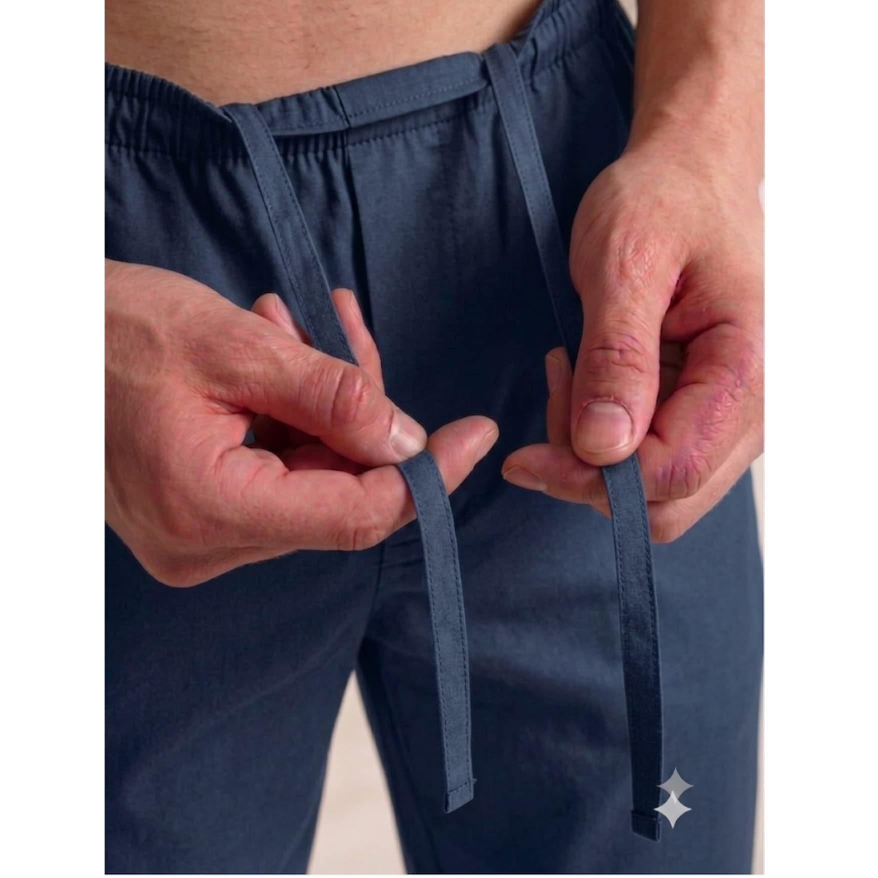 Plain Pyjamas — Navy Blue thumbnail 3