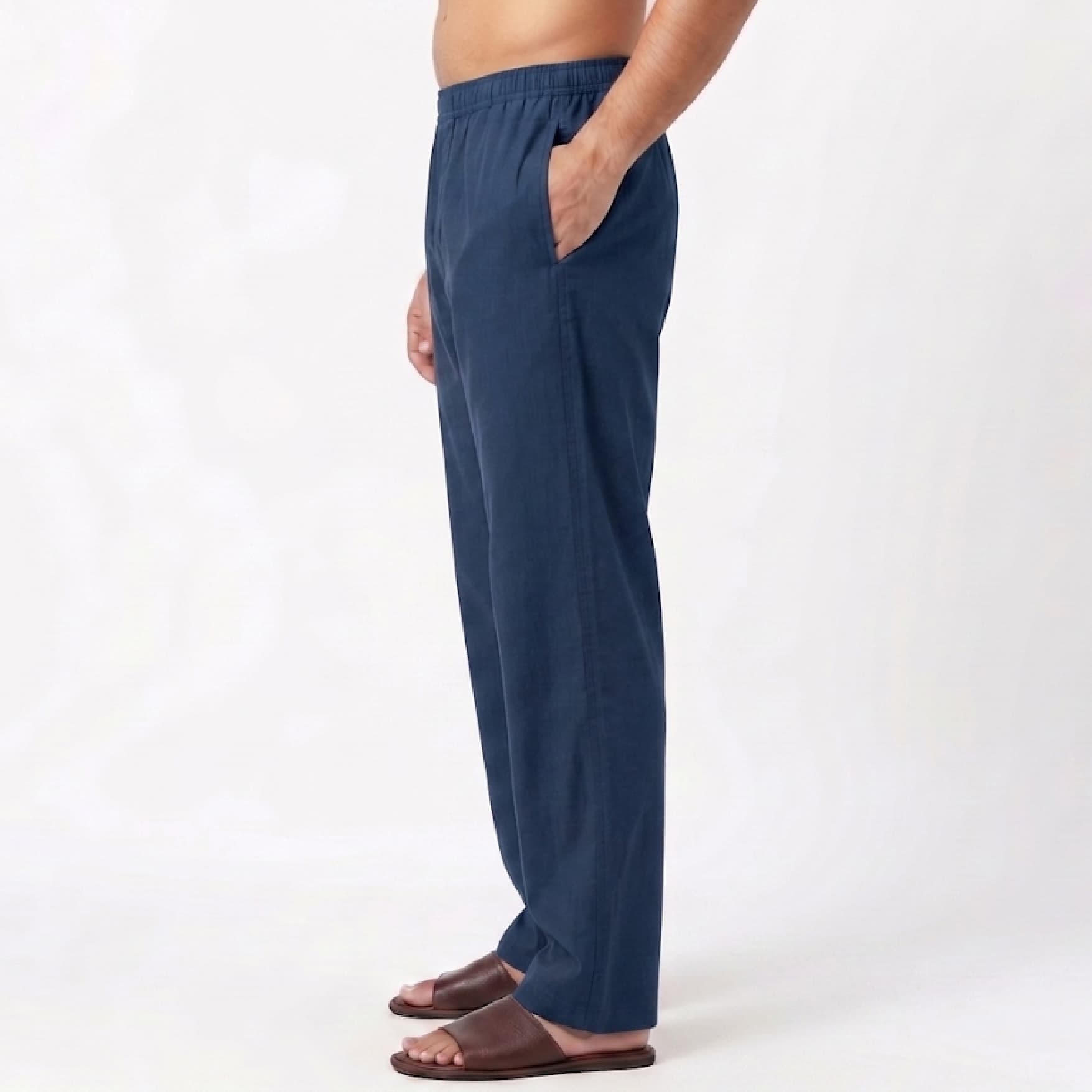 Plain Pyjamas — Navy Blue thumbnail 2