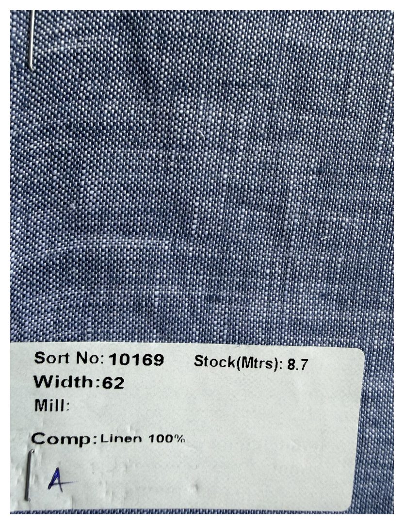 Linen Pure — Plain fabric swatch cover