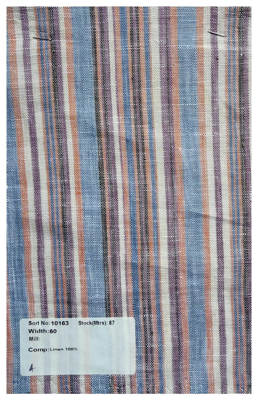 Linen Pure — Stripes, Checks & Prints fabric swatch cover