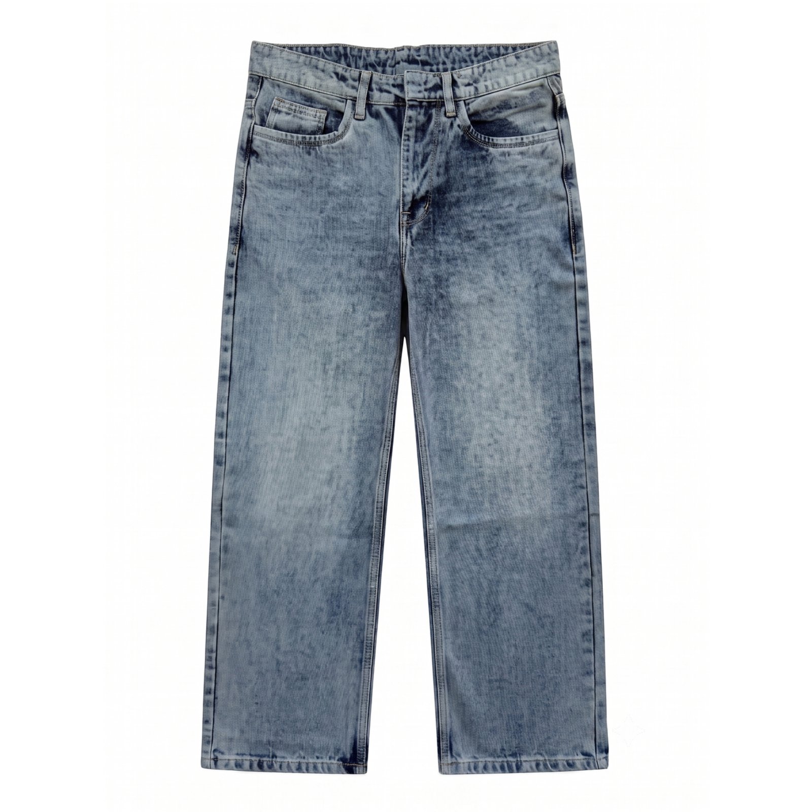 LMJ-31-straight-Non lycra — Light Blue thumbnail 3