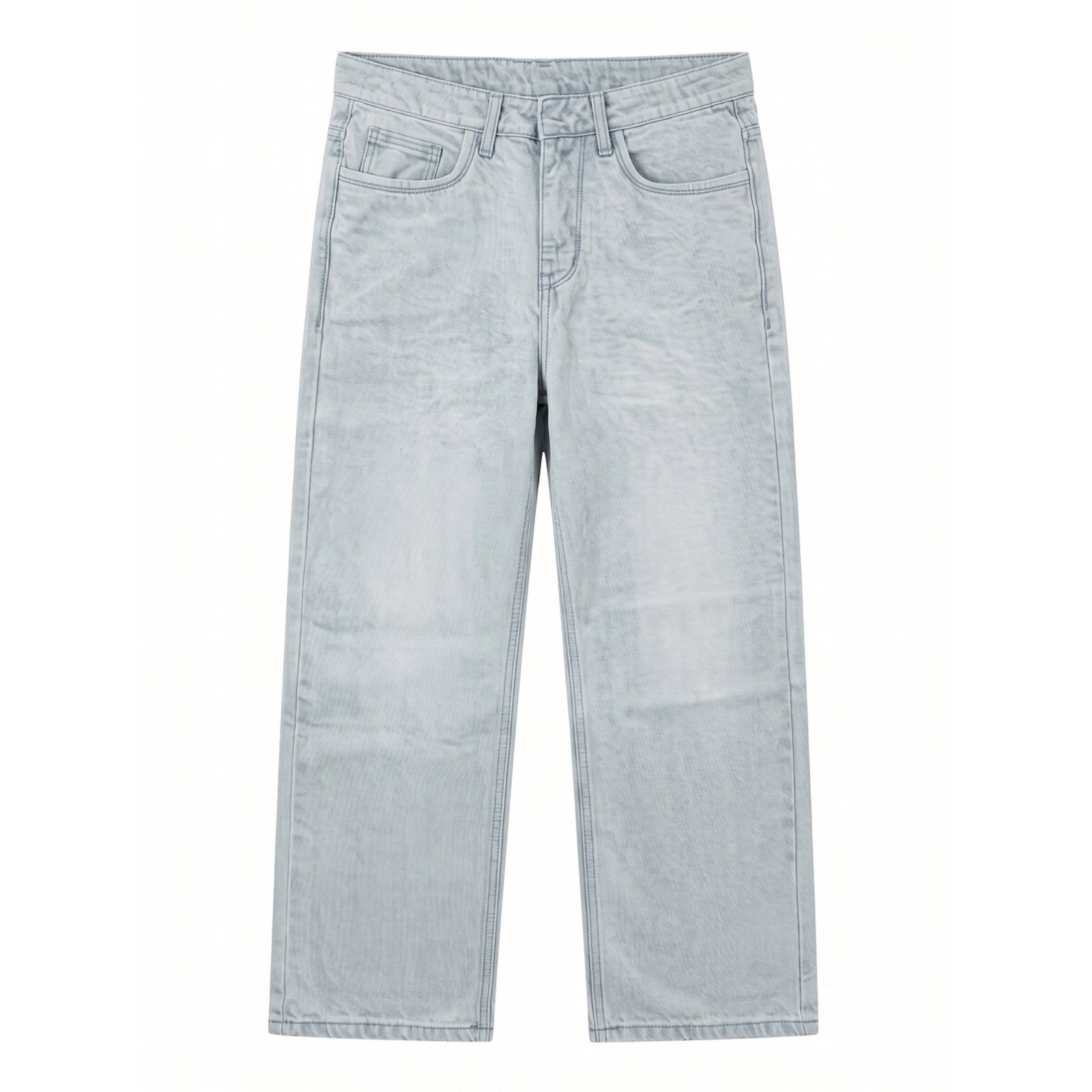 LMJ-31-straight-Non lycra — Light Blue thumbnail 4