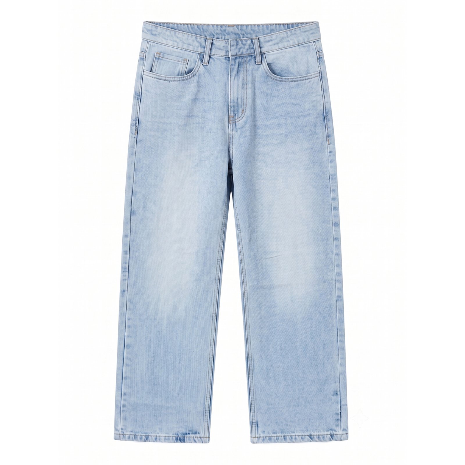 LMJ-31-straight-Non lycra — Light Blue thumbnail 5