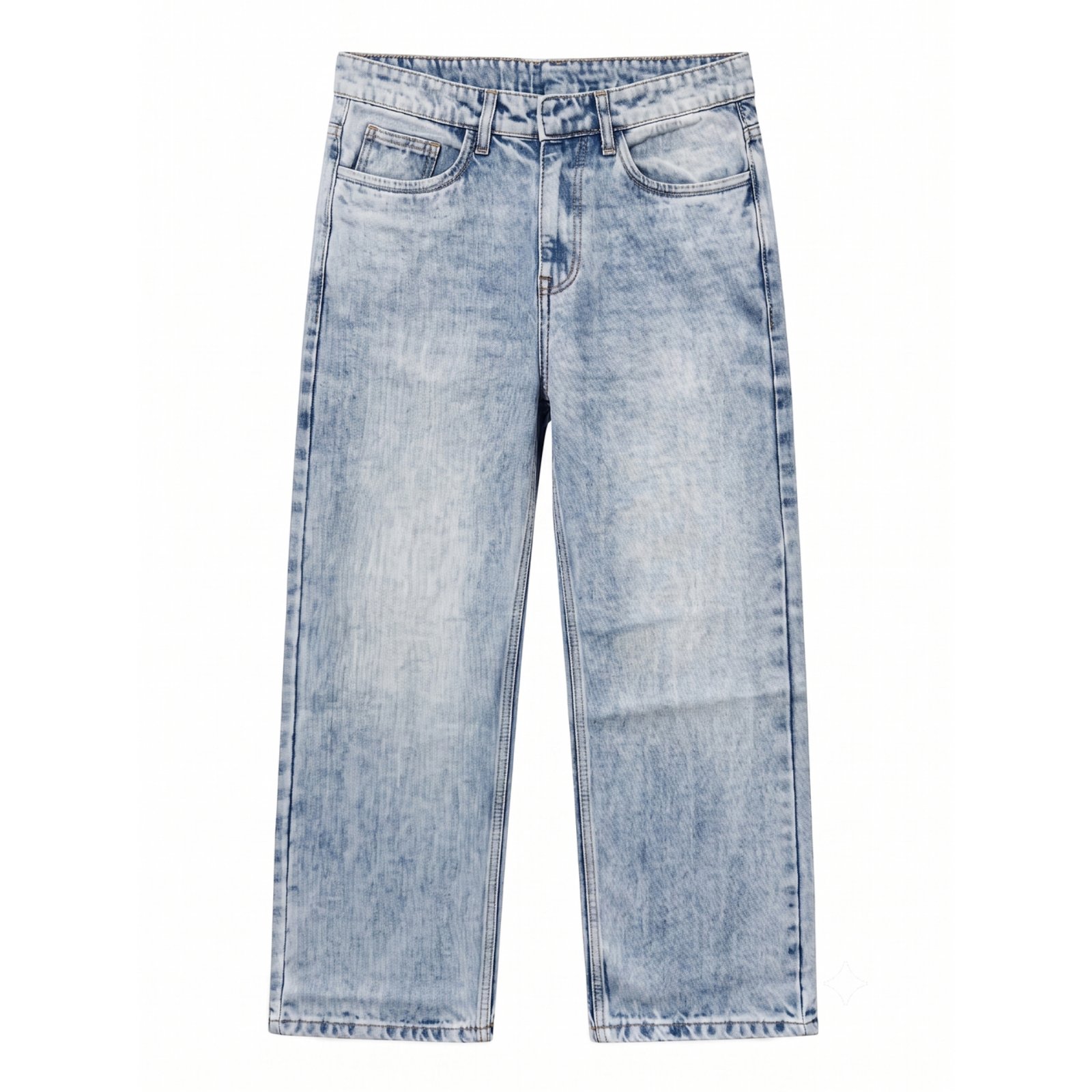 LMJ-31-straight-Non lycra — Light Blue thumbnail 6