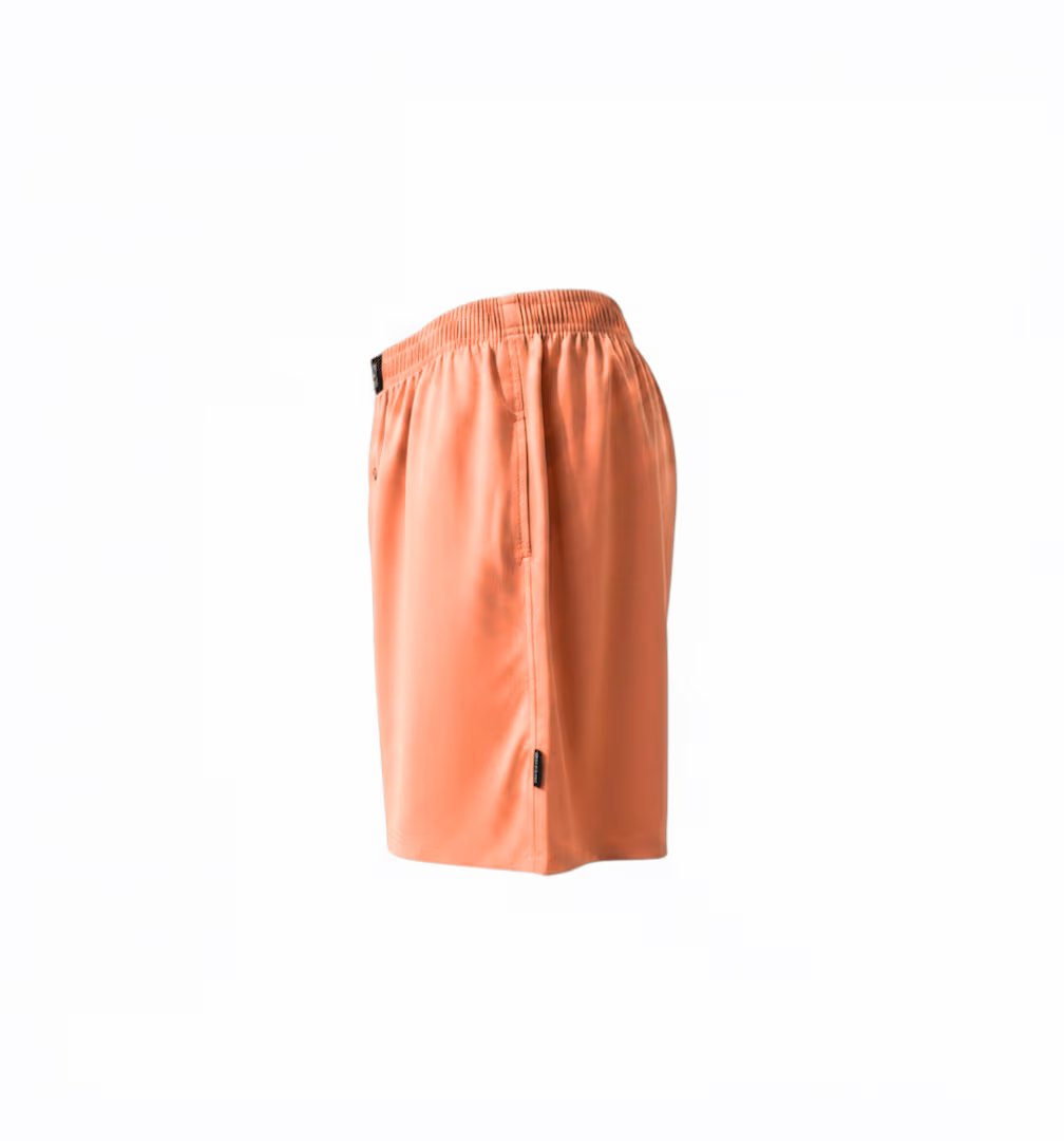 Classic Comfort Plain Shorts — Peach Pause thumbnail 2