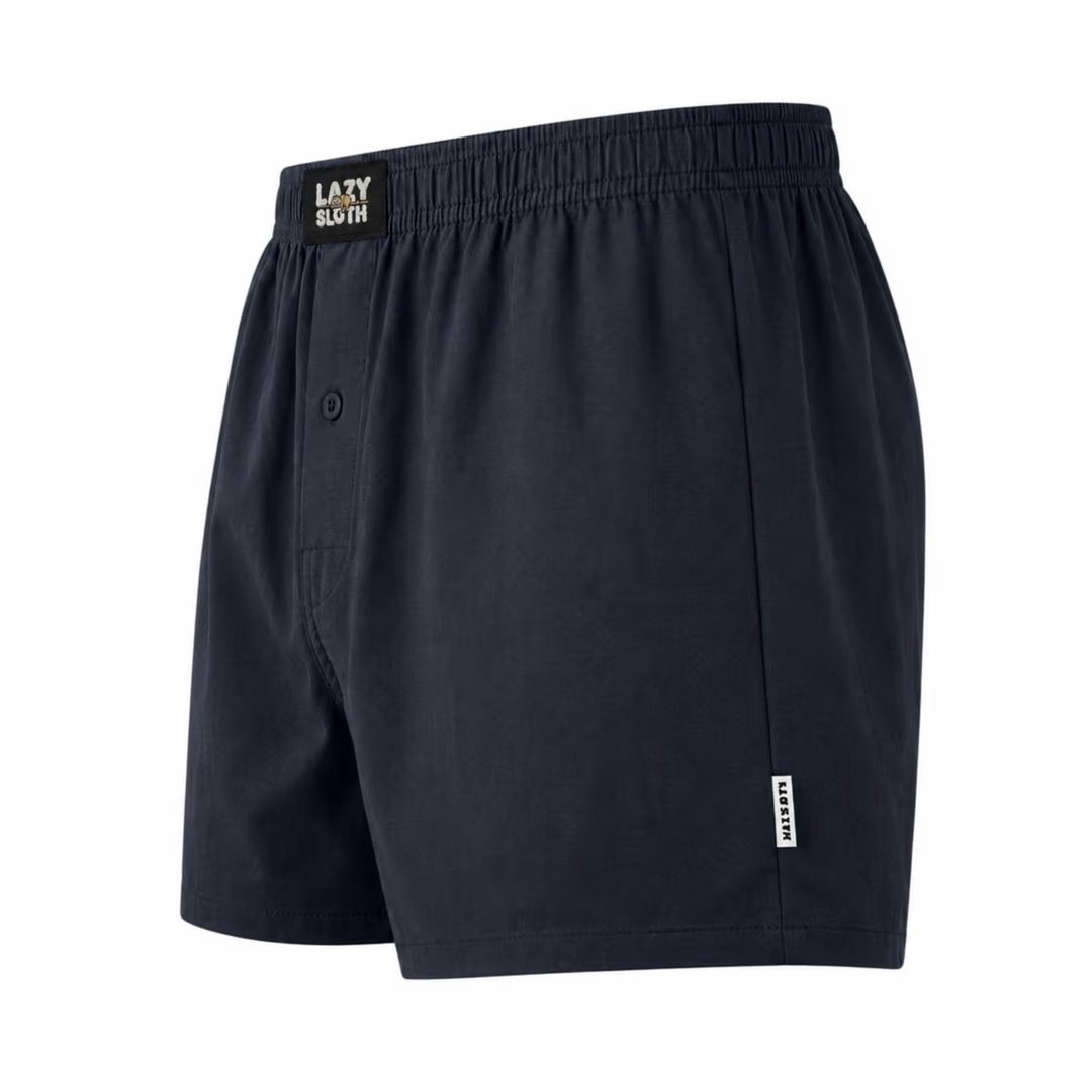 Classic Comfort Plain Shorts — Midnight Navy thumbnail 2