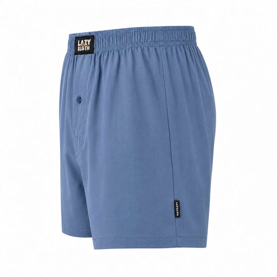 Classic Comfort Plain Shorts — Skyline Mist thumbnail 2
