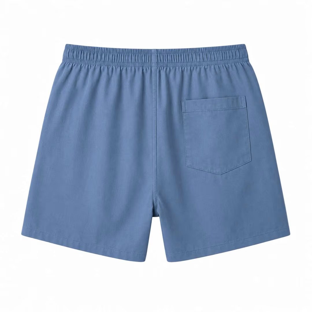 Classic Comfort Plain Shorts — Skyline Mist thumbnail 3