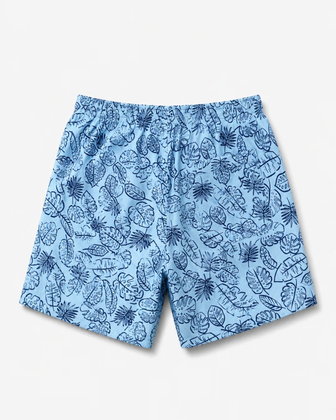 LAZY SLOTH Unisex Printed Cotton Boxer Shorts — Coco Blue thumbnail 3