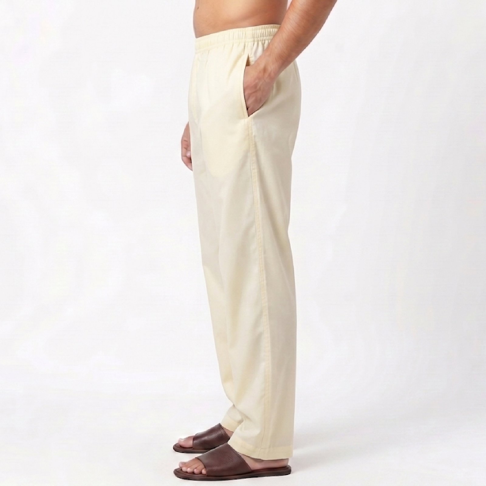 Plain Pyjamas — Cream thumbnail 2